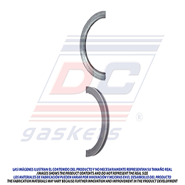 BS-7130-2 CRANKSHAFT SEAL GM L4/6 V6/8 59/92 RUBBER GENERAL MOTORS