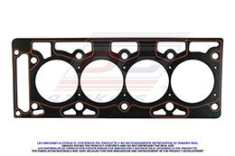 CA-317-G EMPAQUE DE CABEZA L4 1.6L FIESTAIKONKACOURIER SOHC 8V 01/08 FORD