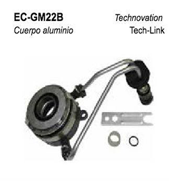 EC-GM22B CILINDRO DE CLUTCH INFERIOR (LK-510006910) CAVALIER 2.2L 5VELOCIDADES 95/00 CUERPO DE ALUMINIO CONECTOR TECHLINK GMC