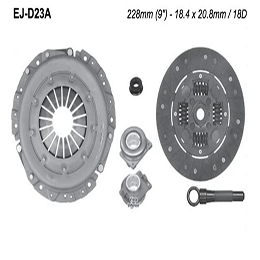 EJ-D23A CLUTCH KIT (LK-623070300) SHADOW 2.5L 87/89 SHADOW 2.2L TURBO 84/89 SHADOW 2.5L TURBO 5SPEED 91LEBARON 2.2L 82/89 CHRYSLER