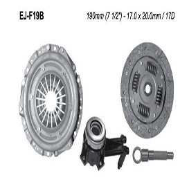 EJ-F19B CLUTCH KIT (LK-620332833)(NAK-07-402) FIESTA 1.6L 03/ IKON KA COURIER 1.6L 01/03 CSC FORD