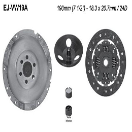 EJ-VW19A CLUTCH KIT (LK-619000406)(NAK-17-004) CARIBE ATLANTIC 1.6L 1.7L 77/83 VOLKSWAGEN