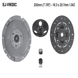 EJ-VW20C CLUTCH KIT (LK-619310800) CARIBBEAN ATLANTIC 1.7L 84/85 VOLKSWAGEN