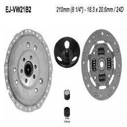 EJ-VW21B2 CLUTCH KIT (LK-621174900)(NAK-17-006M) GOLF A3 CL GL MI 1.8L SOHC 94/99 JETTA EUROPA 1.8L 97/98 DERBY 1.8L 94/0 VOLKSWAGEN