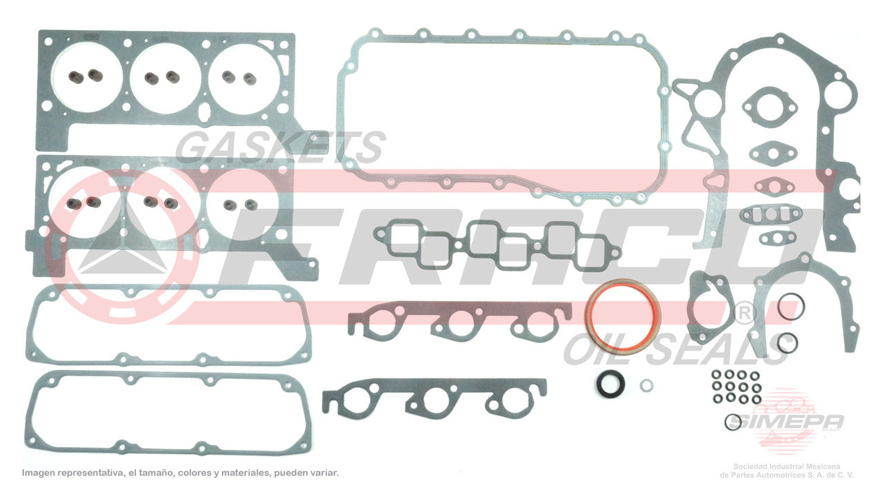 FSX-1162040 GASKET SET (FS-263)(JC-1416) 3.3L DODGE 231 TK TRUCK USA GRAND VOYAGER 94/03 TOWN COUNTRY CHRYSLER