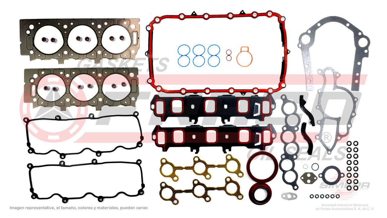 FSX-2662055 JUEGO DE EMPAQUES (JC-1527-1) 3.0L FORD V6 RANGER PICK-UP 183´´ 02/07 2E MAZDA 94/97 CABEZA GF FORD