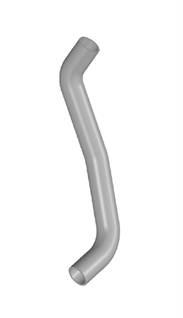 GY-62378 UPPER MOLDED HOSE (GTS-22301)(GY-1157) SUP SERIES F PICK UP V6 4.2L 97/01 FORD