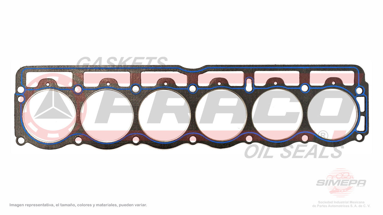 HGX-0260050-SB EMPAQUE DE CABEZA (CA-710-G)(CA-1806-VC) 3.3L 3.8L 4.2L AMC 6 CIL RAMBLER VAM JEEP 199 232 258 TODOS 65/87 AMERICAN MOTORS