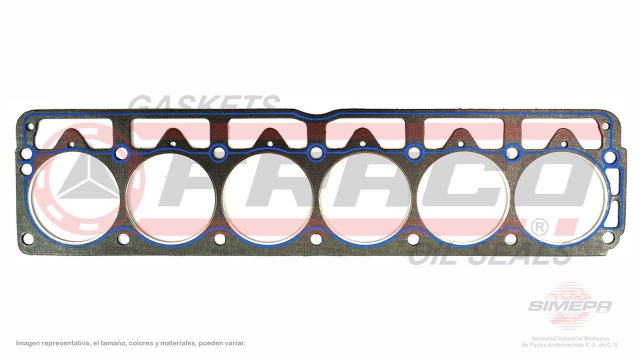 HGX-0260060-SB HEAD GASKET (CA-715-G) 4.0L AMC 6 CYL JEEP CHEROKEE WAGONNEER SAHARA S SE VINL MSV AMC OHV 242 87/06 CHRYSLER
