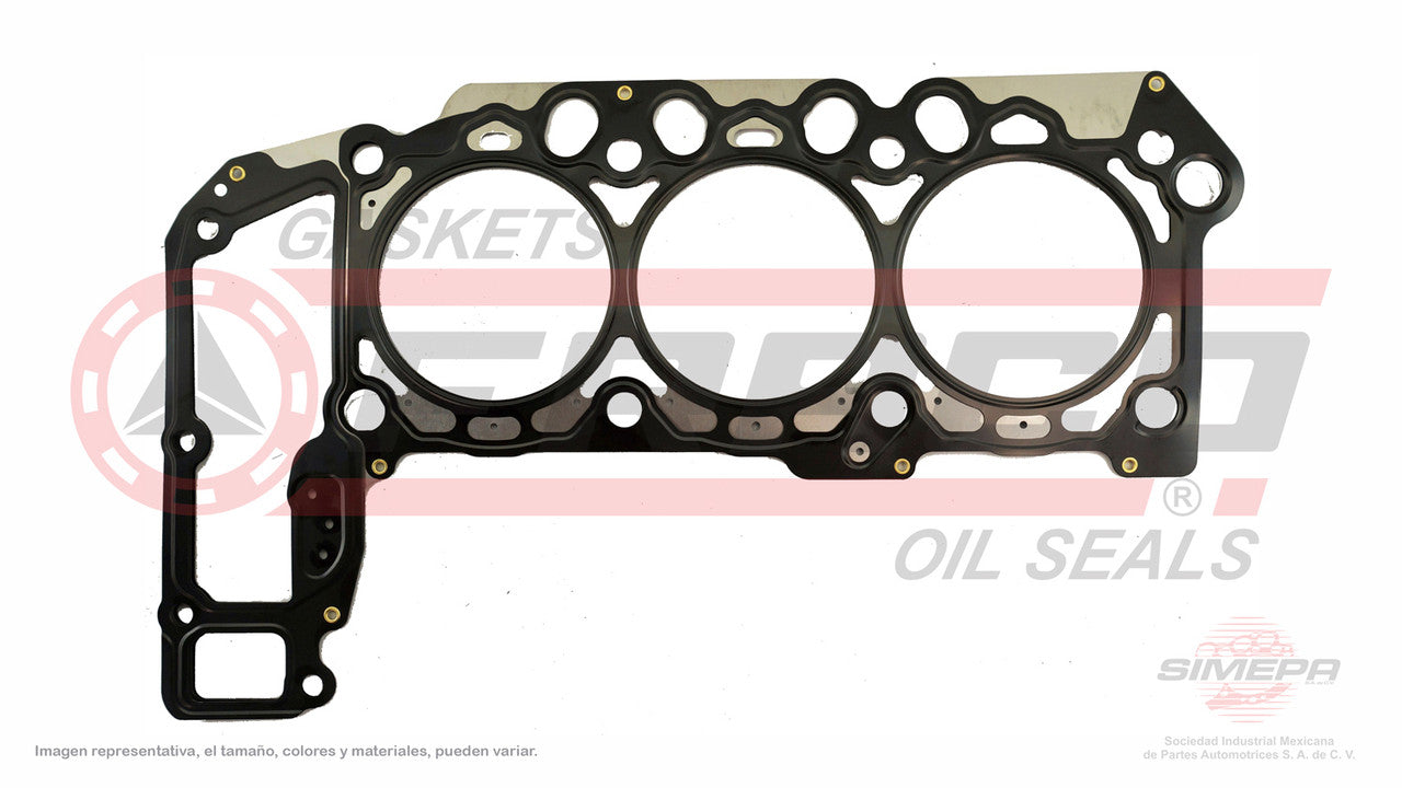 HGX-0262010-MLO EMPAQUE DE CABEZA (CA-271-ML)(CA-1417) 3.7L CHRYSLER V6 DODGE JEEP LIBERTY PICK UP RAM 02/11 MLS CHRYSLER