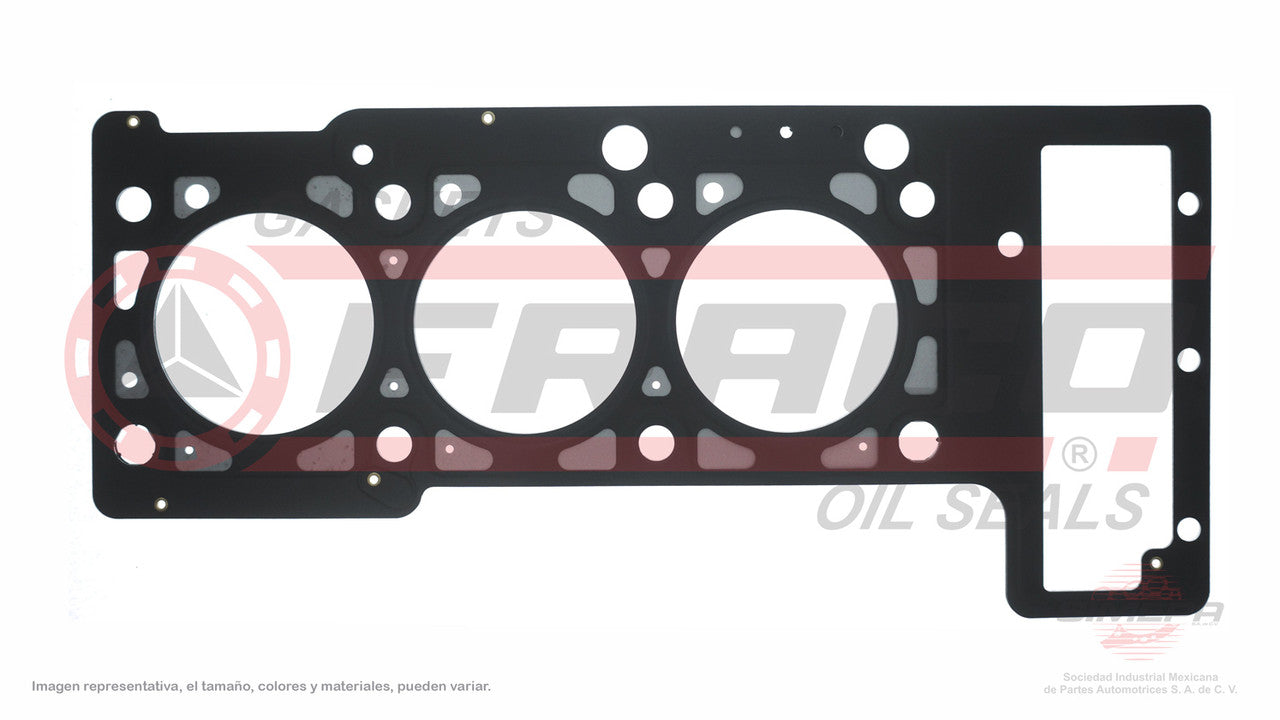 HGX-1162008-MLO EMPAQUE DE CABEZA (CA-280-ML) 2.7L STRATUS 167 VIN R T U 300 CONCORDE INTREPID AVENGER CHARGER MAGNUM DOHC 99/04 IZQ CHRYSLER