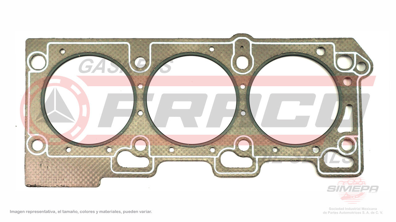 HGX-1162033-GF EMPAQUE DE CABEZA (CA-262-G)(CA-1412-D) 3.5L CHRYSLER V6 INTREPID CONCORDE SOHC 24V VIN F G 93/97. DER. CHRYSLER