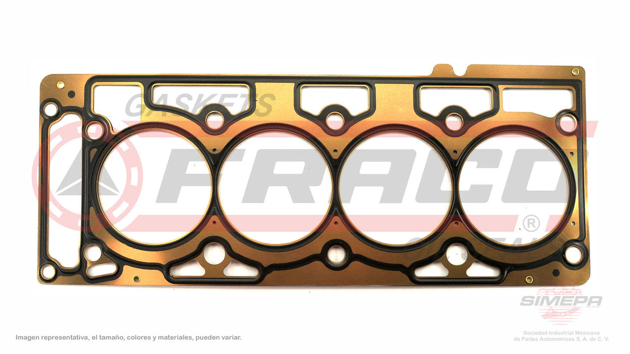 HGX-2640017-MLO EMPAQUE DE CABEZA (CA-317-ML)(CA-1523) 1.6L FORD 4 CIL KA FIESTA PICK UP COURRIER 01/11 (ZETEC-ROCAM) MLS FORD