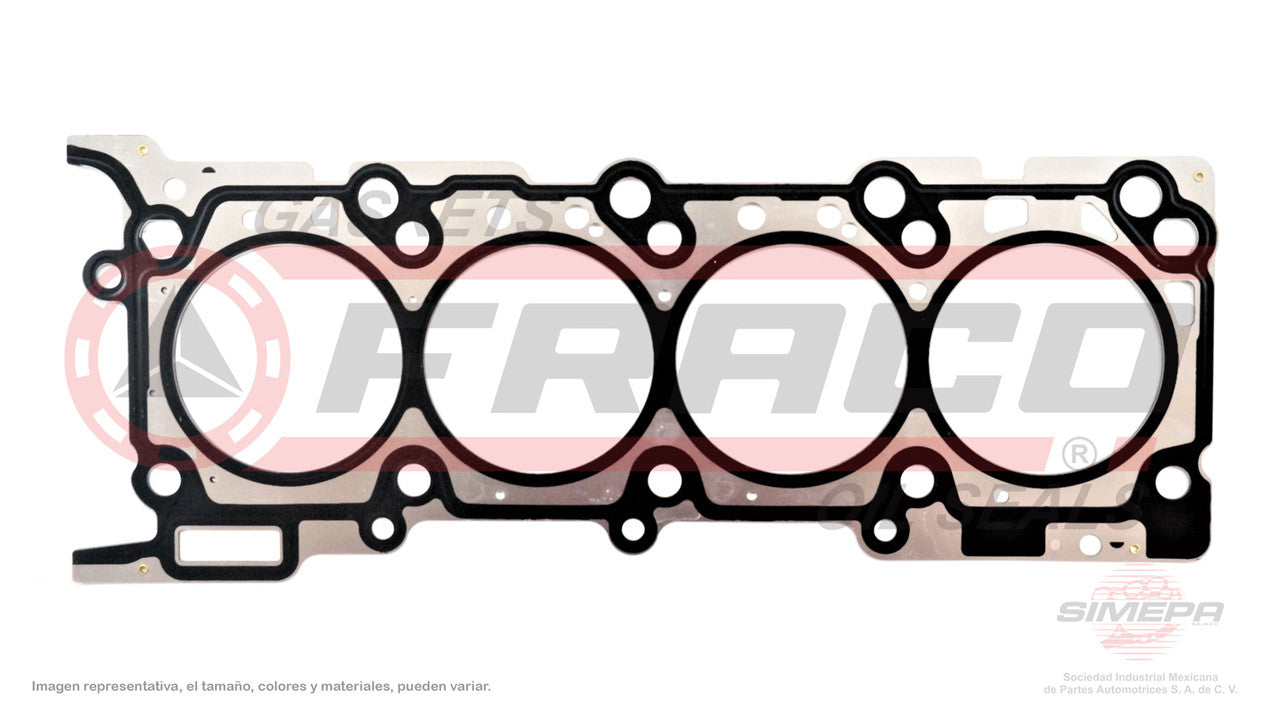 HGX-2682184-MLO HEAD GASKET (CA-1555-D) 6.2L FORD SOHC 16V RAPTOR SERIES F150 F250 F350 ROMEO VIN 6 F315P 10/16 RIGHT.MLS. FORD