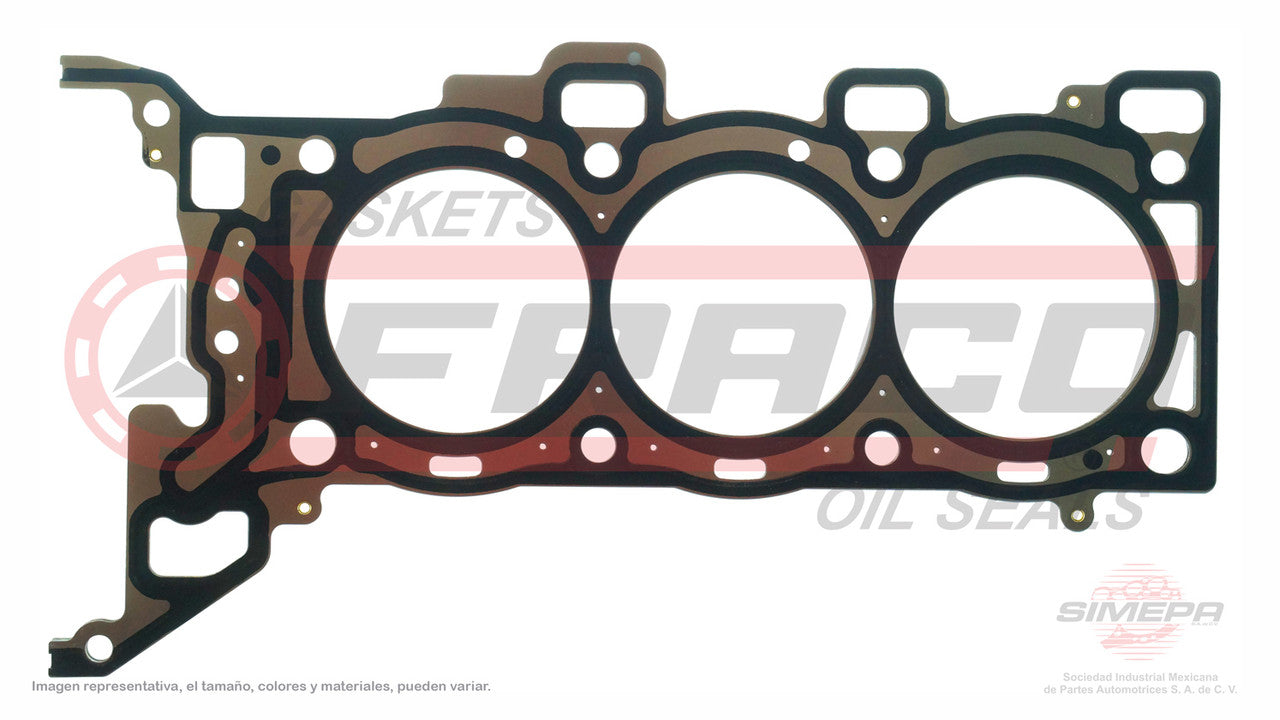 HGX-3062085-MLO HEAD GASKET (CA-183-1ML)(CA-1249-I 3.6L TRAVERSE ACADIA EQUINOX MALIBU G6 TORRENT XL DOHC VIN D Z36S 08/10 LH GENERAL MOTORS