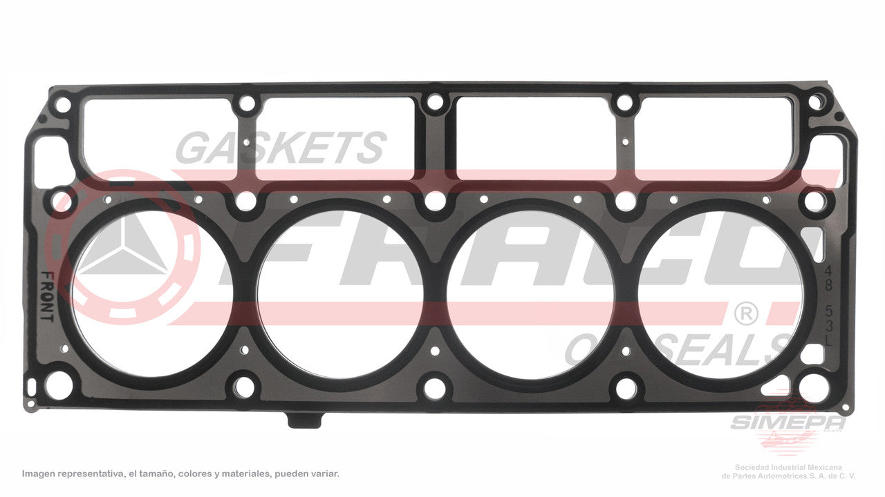 HGX-3082065-MLO HEAD GASKET (CA-175-ML)(CA-1262) 4.8L OHV VORTEC VIN BMPTV C-3500 CHEYENNE SUBURBAN SILVERADO 99/11. MLS GENERAL MOTORS