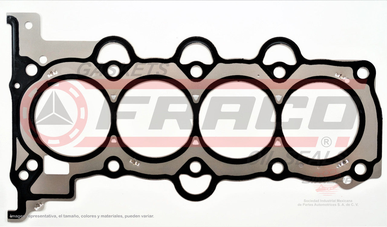 HGX-3640061-MLO HEAD GASKET 1.4L 1.6L DODGE 4CYL.16V DOHC ATTITUDE HYUNDAI G4FA 11/14 VERNA ELANTRA G4FC 07/15 MLS. CHRYSLER