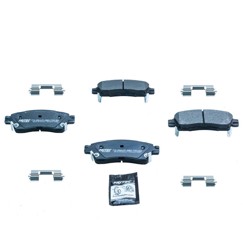 SPC-7760-Z PADS 7760-D883 (T)SILVERADO 03/07 TRAILBLAZER 02/09 TRAVERSE 08/14 ACADIA 07/13 BRAVADA 02/04 SAAB 9-7X GENERAL MOTORS