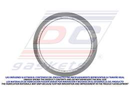 LA-51840 ARO TUBO DE ESCAPE (1 PZA)(1PZA) 2.840X3.620X0.535 AUDI VW L4 1.6/1.7L 1977/98 VOLKSWAGEN