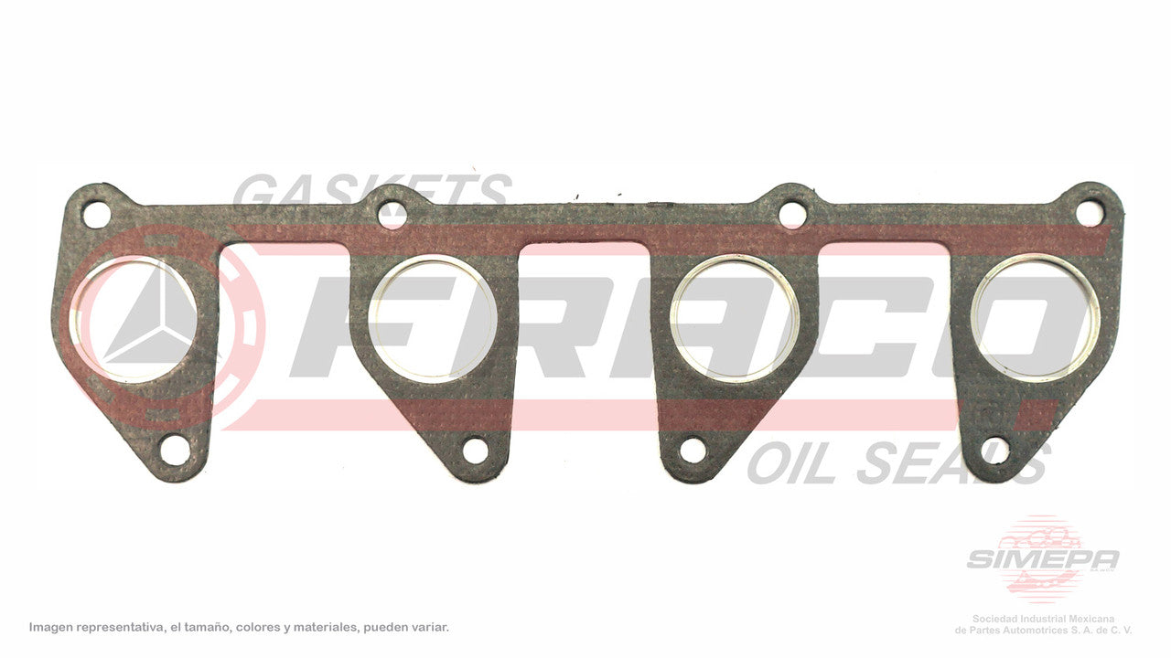 MEX-3040050 MANIFOLD GASKET (MS-4107-E)(MU-41212-E) 2.0L CHEVROLET ASTRA SOHC 8V PONTIAC BRASIL 82/94 MEXICO PICK UP LUV 88/04 GENERAL MOTORS