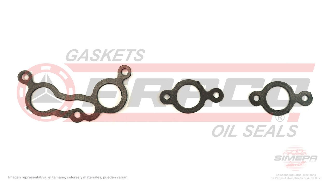 MEX-5840050 MANIFOLD GASKET (MS-41216-E)(MU-419-E) 1.5L 1.6L NISSAN 4 CYL TSURU IY II E15/E16 91/94 NISSAN