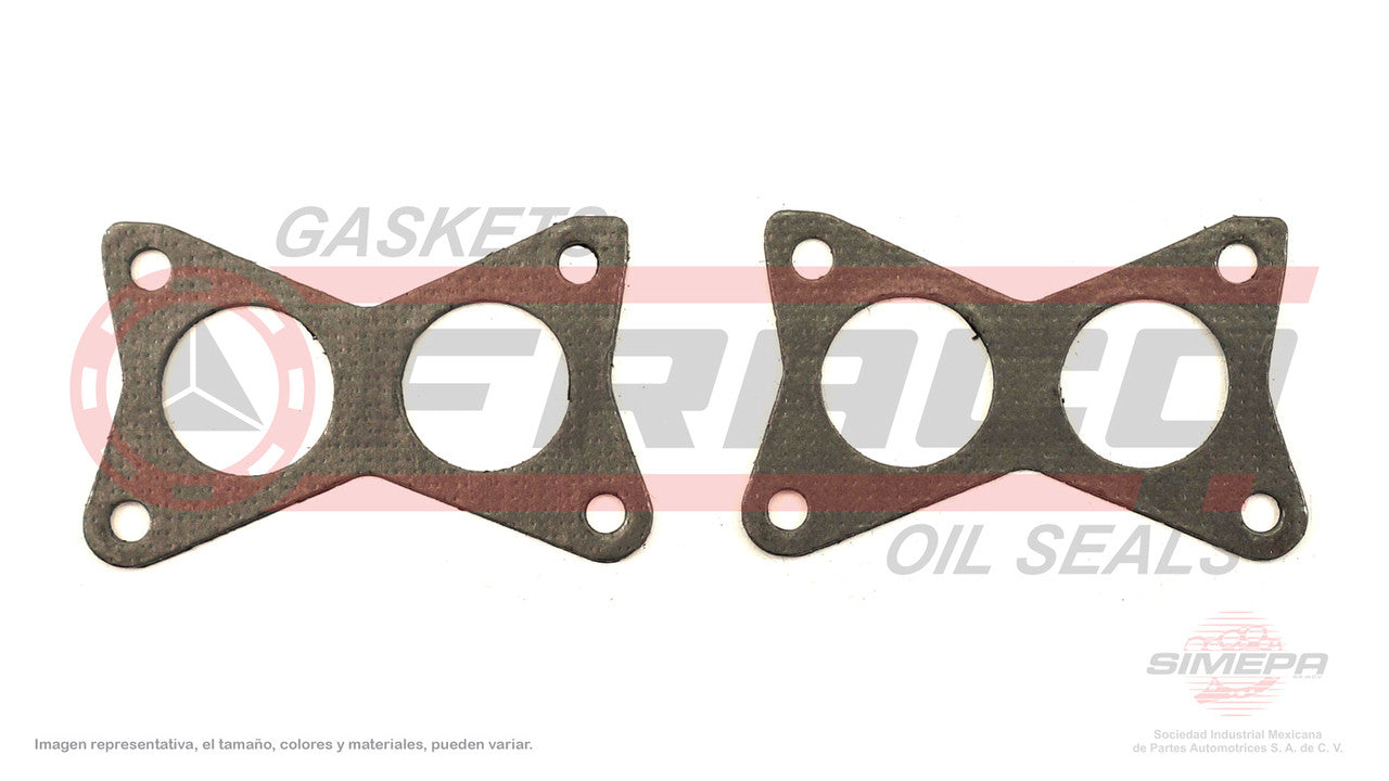 MEX-5840301 MANIFOLD GASKET (MS-41225-E)(MU-420-E) 2.4L NISSAN 4 CYL STICKS KA24DE 89/99 NISSAN