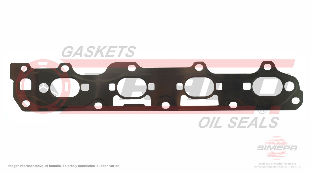 MEX-6040190 MANIFOLD GASKET (MS-4113-E)(MU-41229-E) 2.2L ASTRA ZAFIRA VECTRA HHR MALIBU CAVALIER COBAL L61 16V ECOTEC 01/05 MLS GENERAL MOTORS