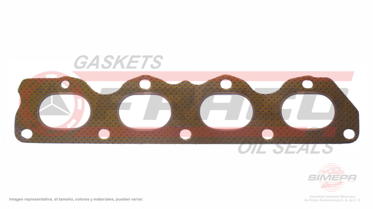 MEX-7640050-1 MANIFOLD GASKET SONIC 11/15 SONIC 11/15 4 CYL 1.6L CRUZE 08/12 TRAX 13/15 1.8LS 4CYL GENERAL MOTORS
