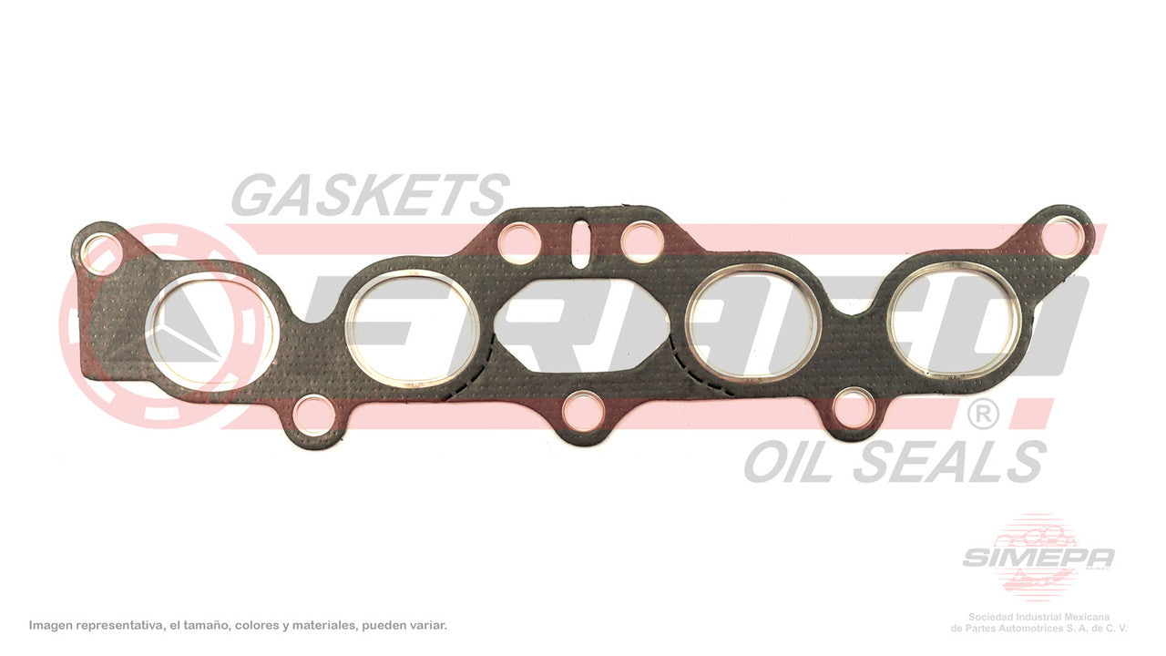 MEX-8040287 MANIFOLD GASKET (MS-41322-E) 2.2L TOYOTA 4 CYL 5S-FE MLS TOYOTA