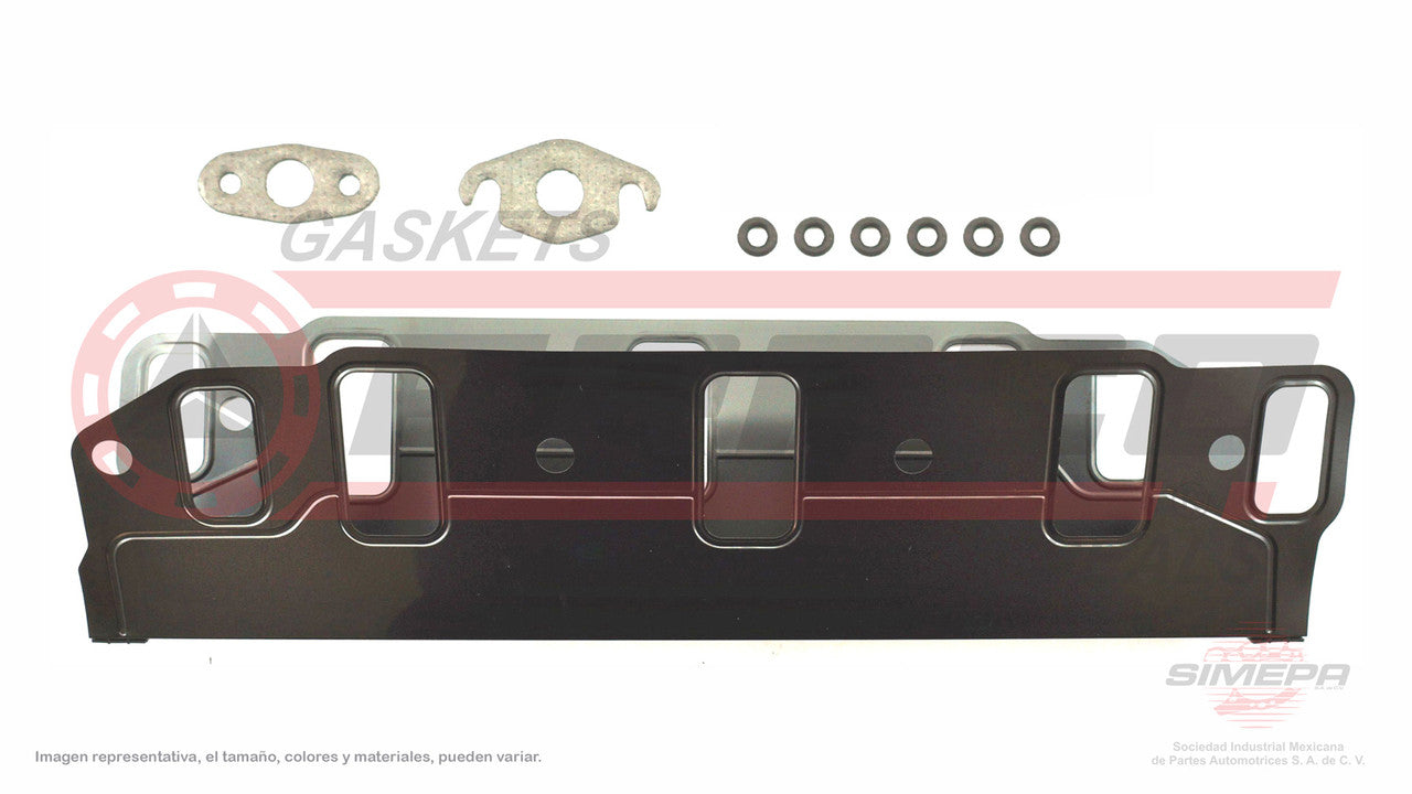 MIX-1162042 MANIFOLD GASKET (MS-4254-A1)(MU-41416-E) 3.8L CHRYSLER DODGE EGH GRAND VOYAGER TOWN COUNTRY 90/03 (LARGE SHELL) CHRYSLER