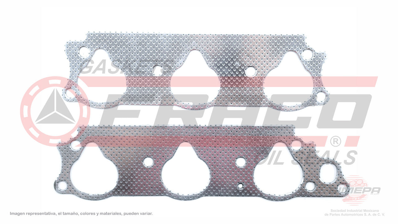 MIX-3562065-1 MANIFOLD GASKET 3.0L 3.5L MUL.ADM. HONDA ACCORD 03/07 ODYSSEY 05/10 PILOT 05/08 ACURA MDX 03/06 2 PZ. SLING