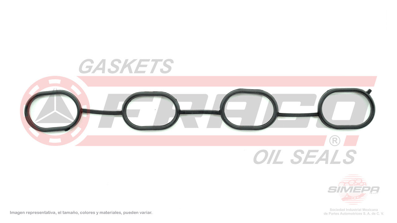 MIX-3640061 MANIFOLD GASKET (1 PC) 1.4L 1.6L DODGE 16V DOHC ATTITUDE HYUNDAI G4FA 11/14 VERNA ELANTRA G4FC 07/17 1PC SILICON CHRYSLER