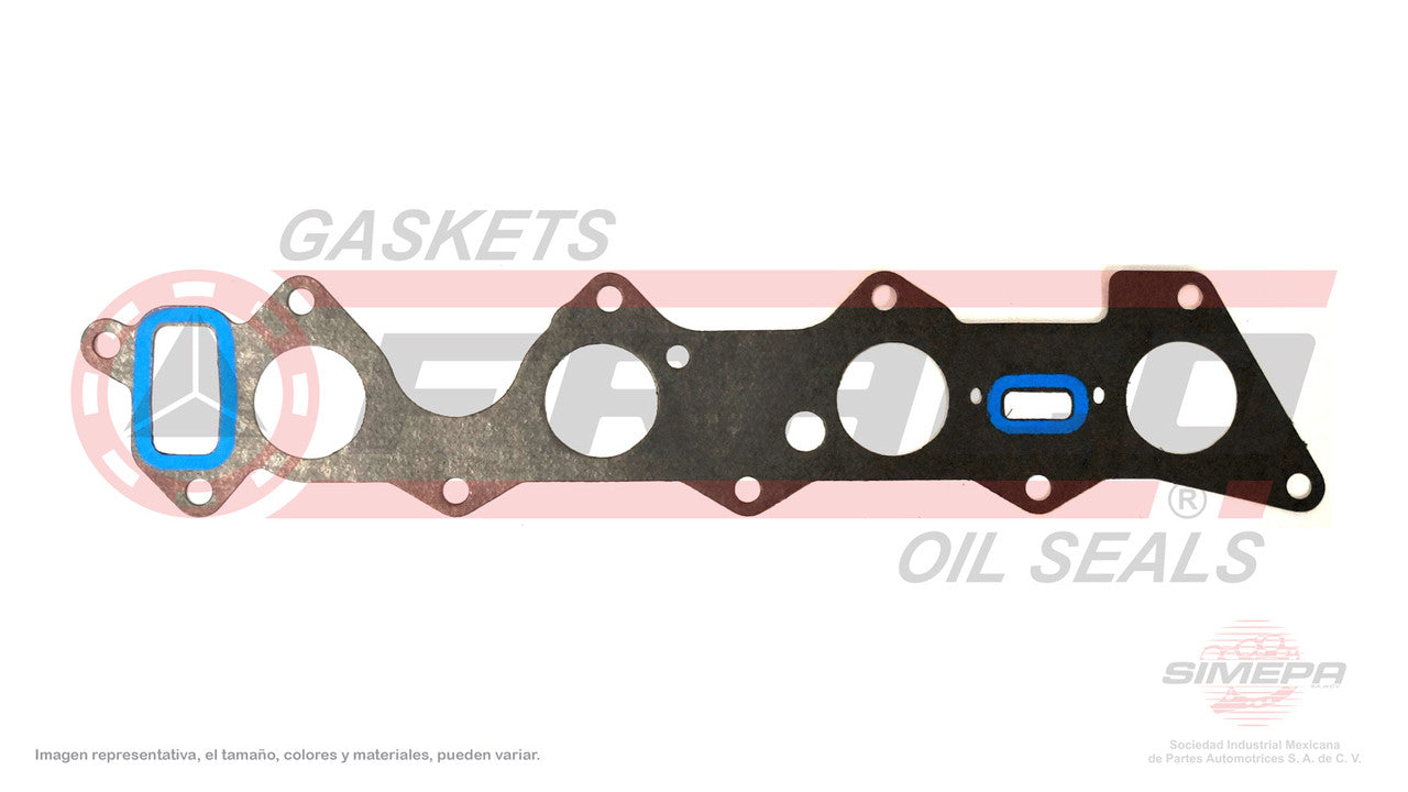 MIX-5540340 MANIFOLD GASKET (MS-4250) 2.6L CHRYSLER 4 CYL VOYAGER. MITSUBISHI G54B ) 887 96 CHRYSLER