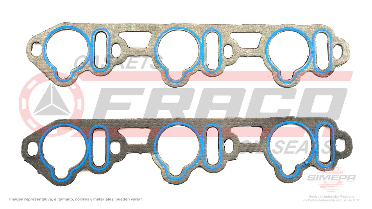 MIX-5862003 MANIFOLD PACKAGE (MS-41229)(MU-425-A MU-432-A) 3.0L NISSAN V6 PATHFINDER MAXIMA VG30E 84/97 2 PCS NISSAN