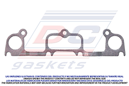 MS-4105-1E MANIFOLD GASKET GM L4 2.5L EXHAUST VIN UR 1987/91 GENERAL MOTORS
