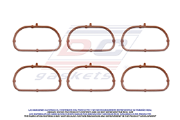MS-4254-3P MANIFOLD GASKET PACIFICA TOWN & COUNTRY VOYAGER GRAND VOYAGER V6 3.8L (OHV) 12V 02/06 CHRYSLER