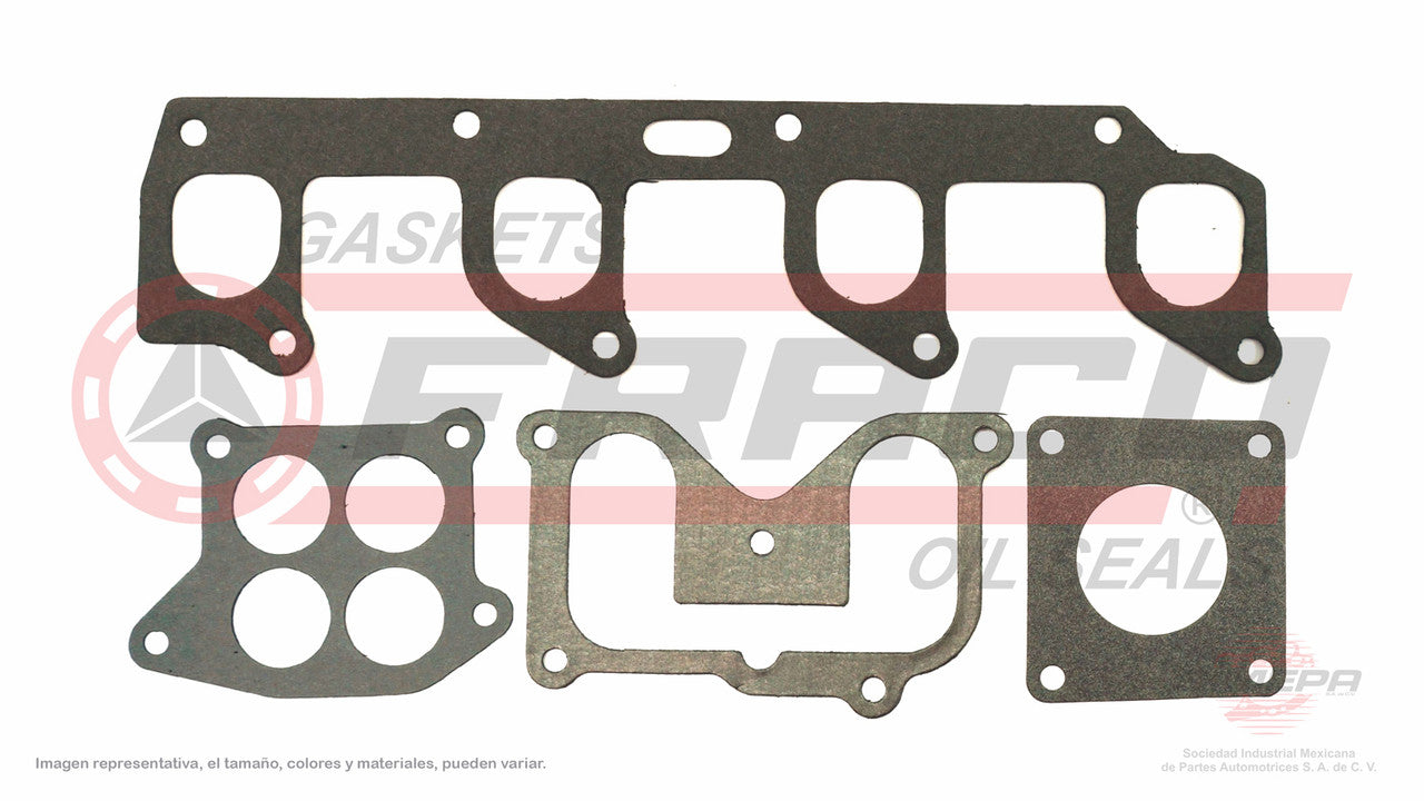 MUX-2640071 EMPAQUE DE PLENUM (MS-4305-1 MS-4305-P )(MU-41524-A) 2.3L FORD 4 CIL RANGER PINTO 140 OHC 74/86 FORD