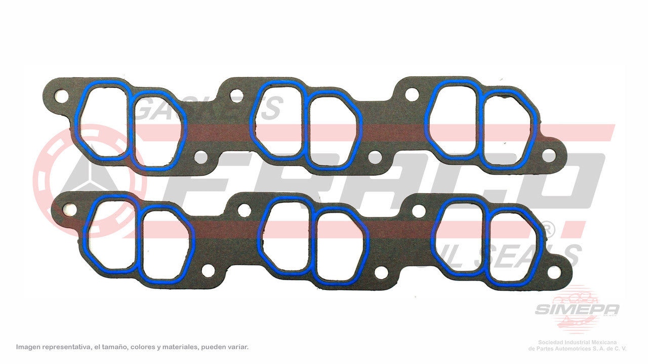 MUX-2662080 EMPAQUE DE PLENUM (MS-4335-P) 2.0L FORD V6 EXPLORER OHV 90/94 FORD