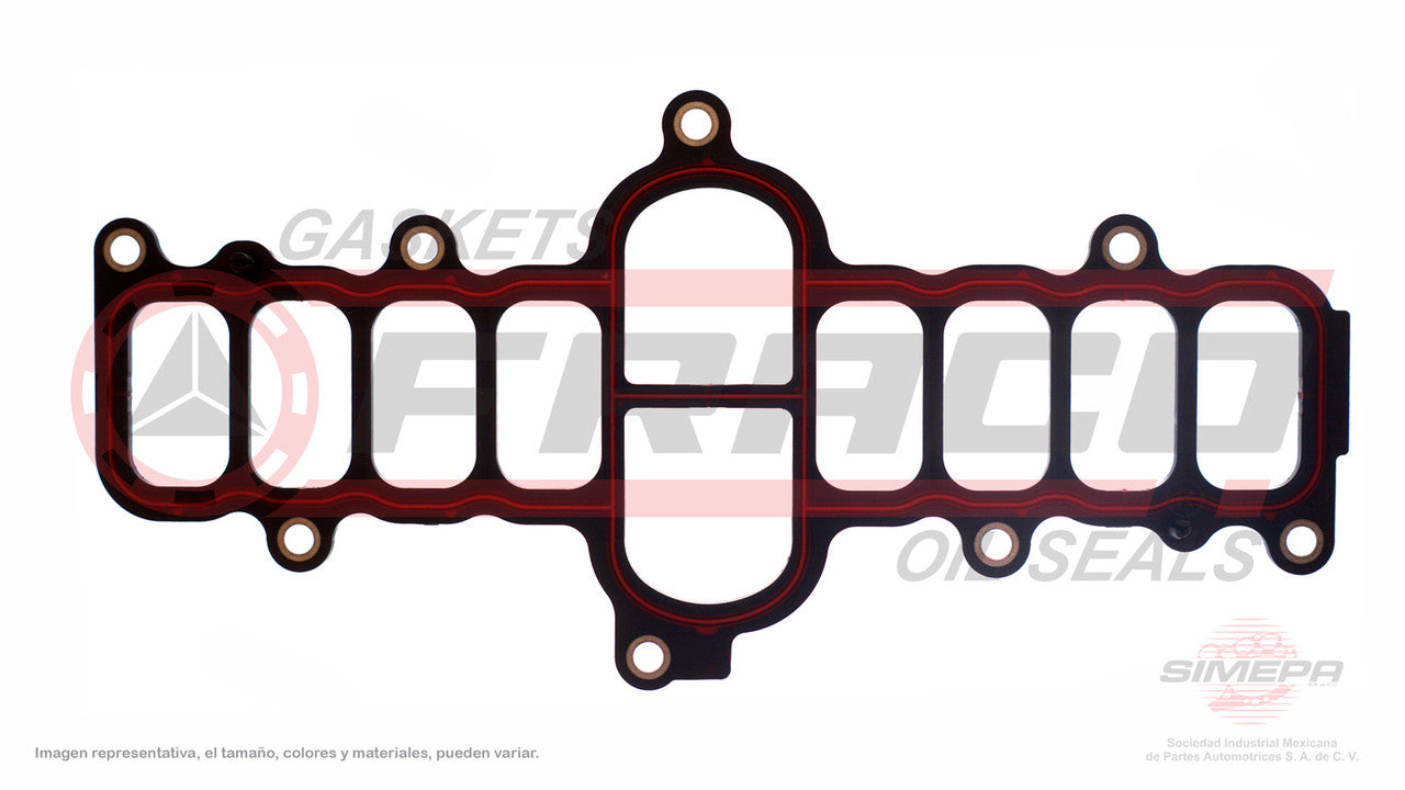 MUX-2682070 EMPAQUE DE PLENUM 4.6L 5.4L FORD V8 TRITON 281 330 SOHC FORD
