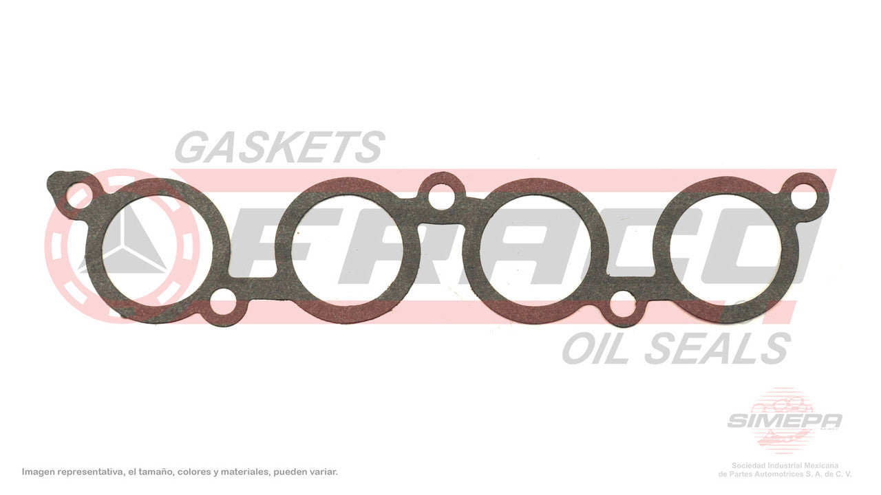 MUX-5840307 EMPAQUE DE PLENUM (MS-41233-P)(MU-433-P) 2.4L NISSAN 4 CIL DOHC ALTIMA KA24DE 96/99 NISSAN