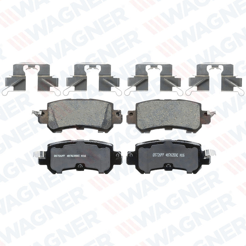 WC-1624 BALATAS (C)(8837-D1624) R.T. MAZDA CX5 13/15 CX3 16/19 MAZDA