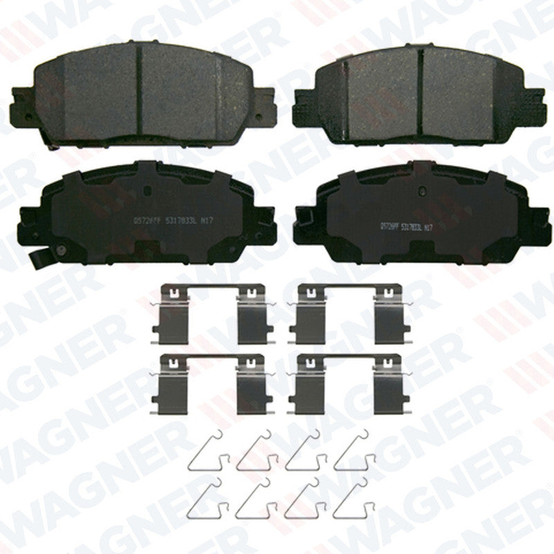 WC-1860 PADS (C)(9088-D1860) RD HONDA ACCORD 16/17 HONDA