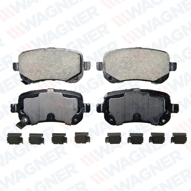 WD-1326 PADS (C)(8438-D1326) RT GRAN CARAVAN 08/09 JOURNEY 08/10 (FDB-4196) CHRYSLER