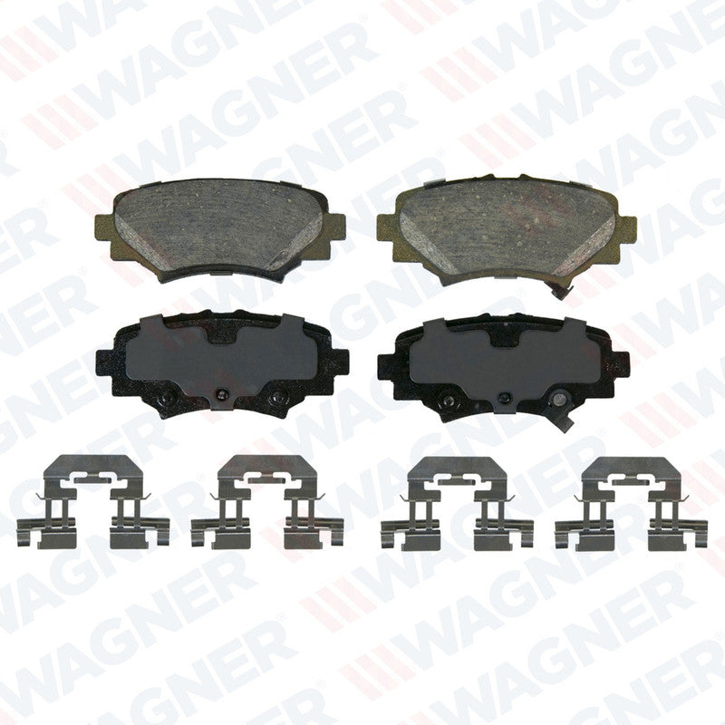 WD-1729 PADS (C)(8953-D1729) RT ELANTRA 13/16 VELOSTER 12/15 KIA FORTE 14/16 SOUL 14/16 HYUNDAI