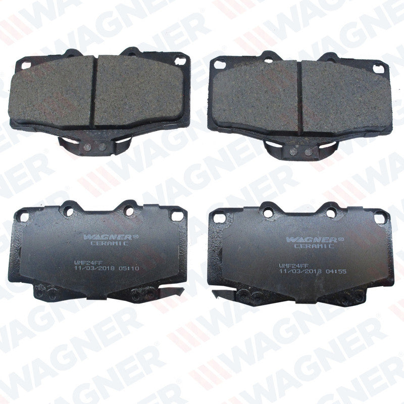 WD-436 PADS (C)(7298-D436) RD TOYOTA PICK UP 89/95 4RUNNER 4L 90/91 (FDB-797) TOYOTA