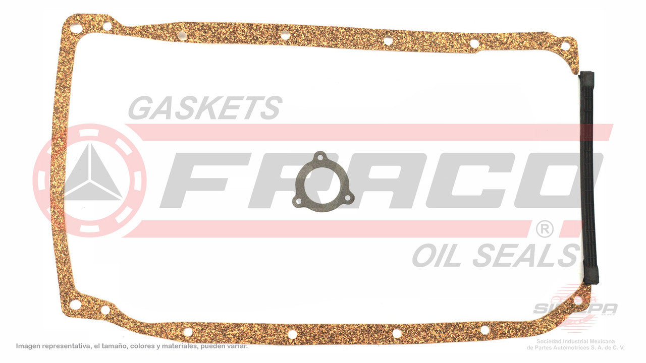 OSX-3040060 CRANKCASE GASKET (OS-1108)(CJ-11216) 2.0L 2.2L GM 4 CYL CAVALIER SUNFIRE 121 134 VIN BG OHV 90/97 GENERAL MOTORS