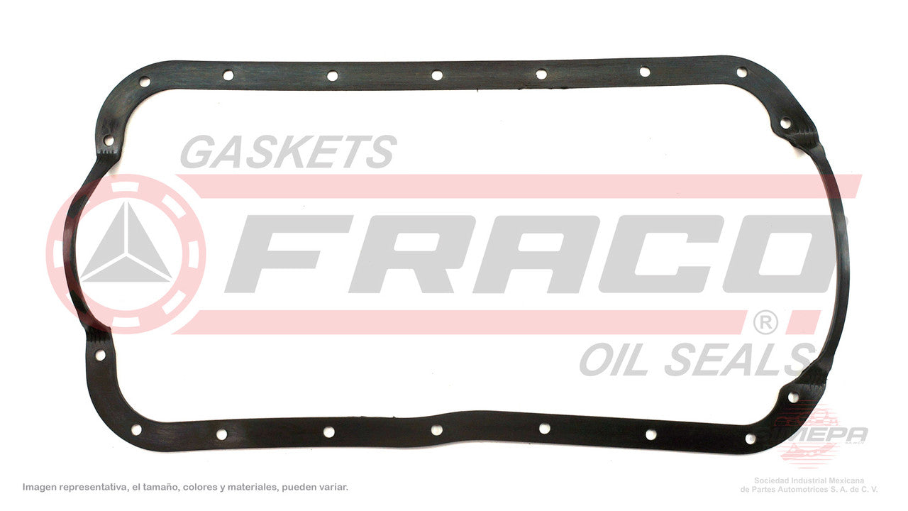 OSX-5862003 CRANKCASE GASKET (OS-11229-R) 3.0L NISSAN V6 PATHFINDER MAXIMA VG30E 84/97 NISSAN