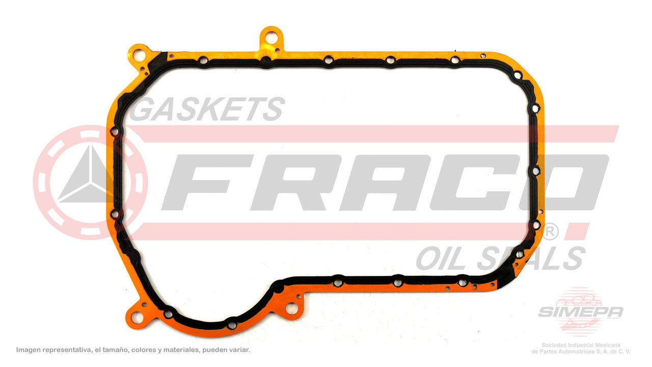 OSX-8640140-1 CRANKCASE GASKET (OS-11852-1) 1.6L 1.8L 2.0L GOLF NEW BEETLE JETTA A4 SHARAN AUDI A3 A4 IBIZA CORDOBA LEON TURBO99/09 VOLKSWAGEN