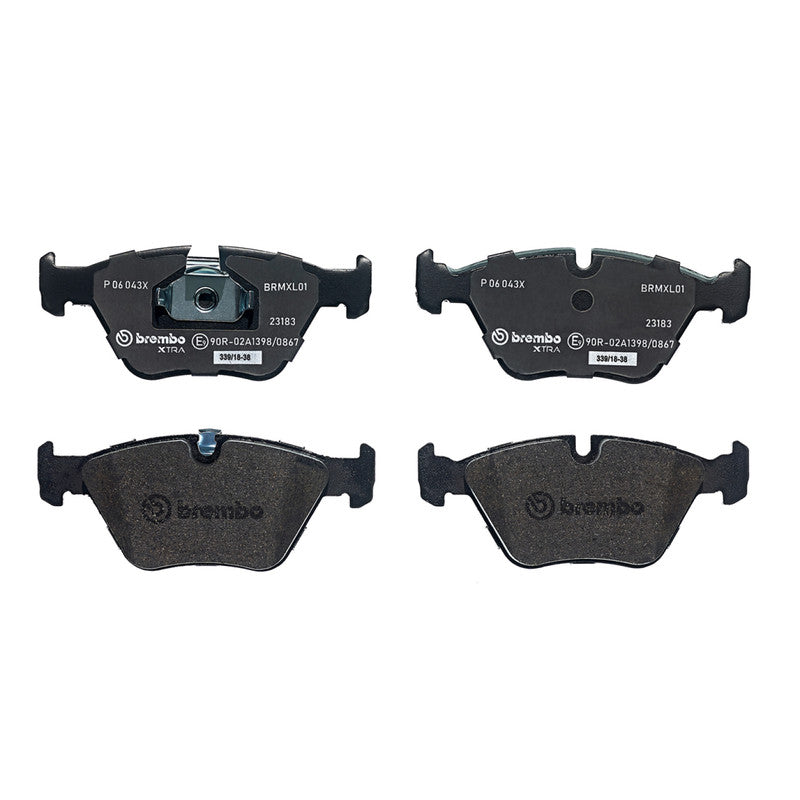 BRE-P06043X PADS (D946-7592)(RD)(XT) X3 2.5SI 2007/2010