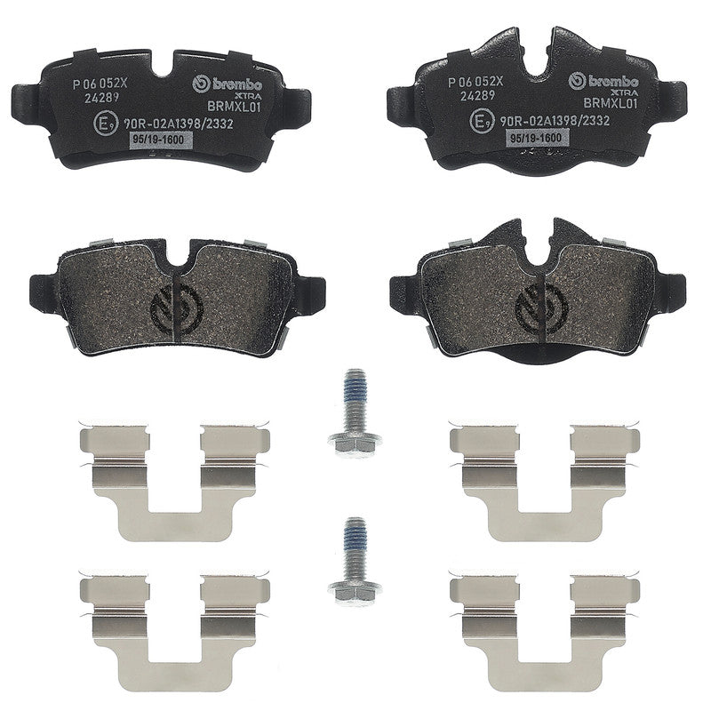 BRE-P06052X BALATAS (D1309-8424)(R.T.)(XT) COOPER BASE L4 1.6L 2007/2015 COOPER S L4 1.6L 2007/2015 COOPER JOHN COOPER W MINI COOPER